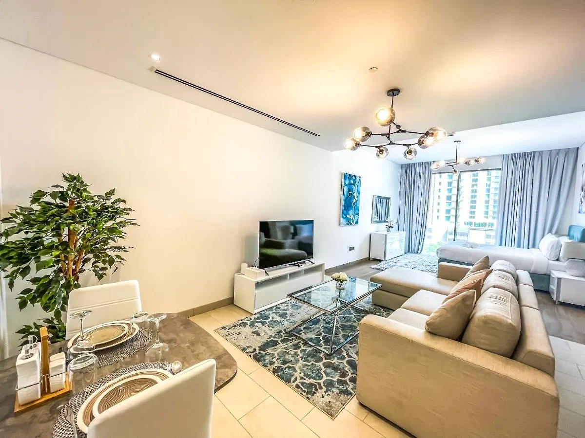 Stay By Latinem Luxury Studio Holiday Home G2-2507 Near Burj Khalifa ドバイ 0*,